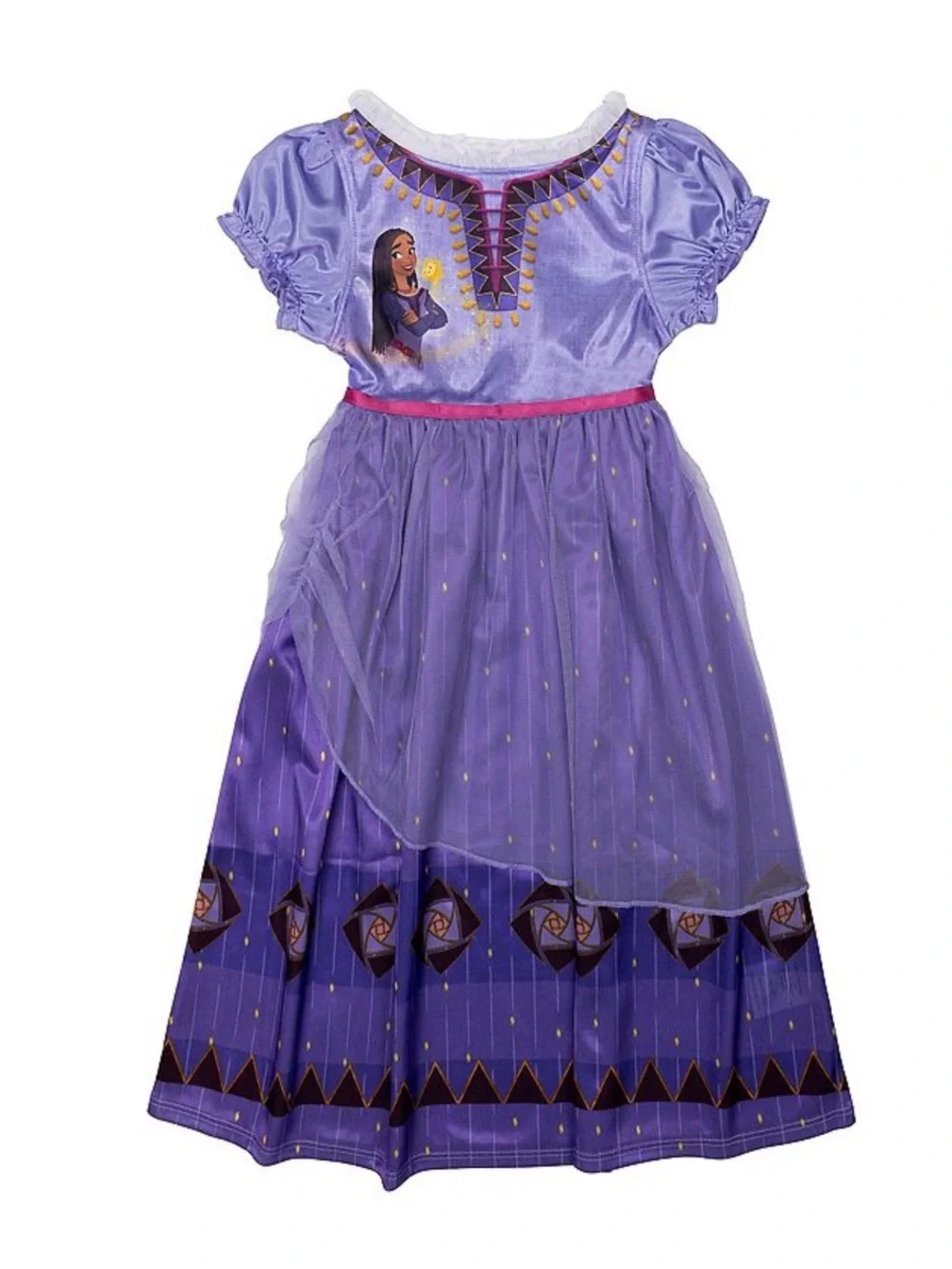 Disney Princess Nightgown Pack - Asha, Elsa, Ana, & Holiday Princesses (size 6) - Picture 3 of 6